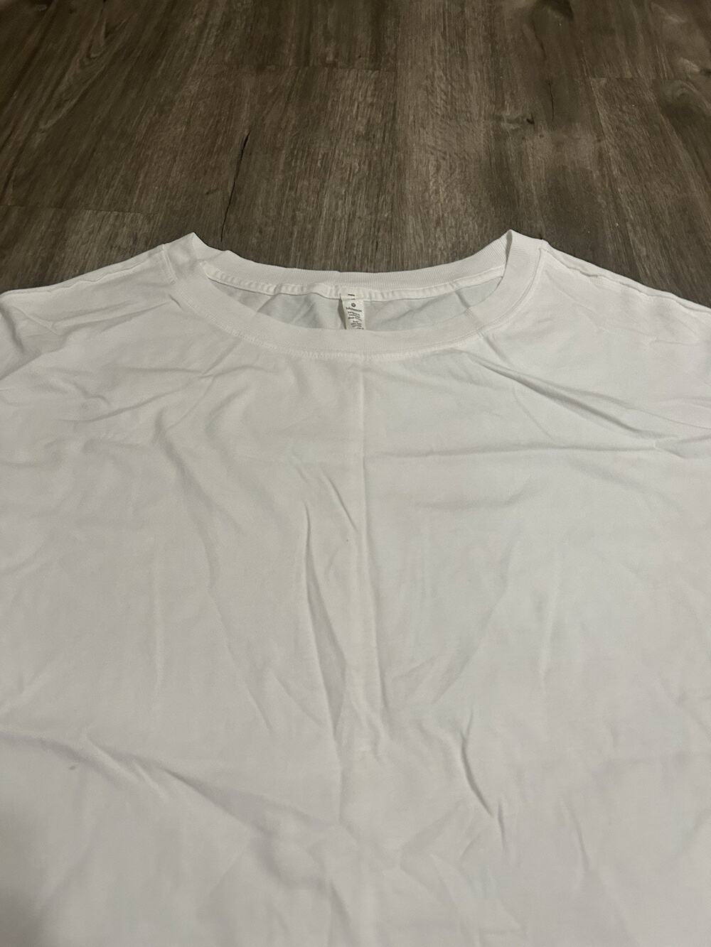 NWT Lululemon All Yours T-Shirt White Pima Cotton Tee Women's Size M Medium